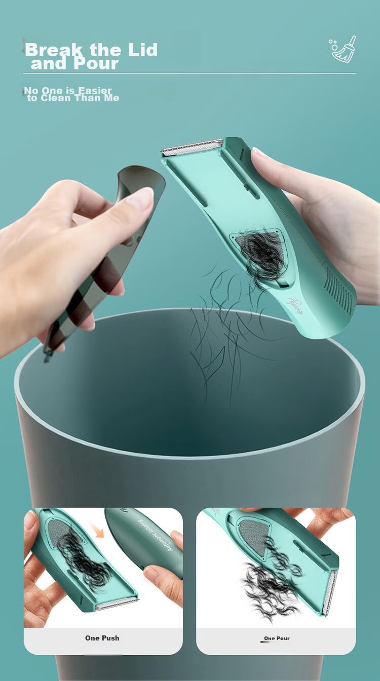 Pepei Automatic Hair Suction Baby Hair Clipper, Children's Hair Clipper, Baby Hair Cutting Tool, PP666II-A 9