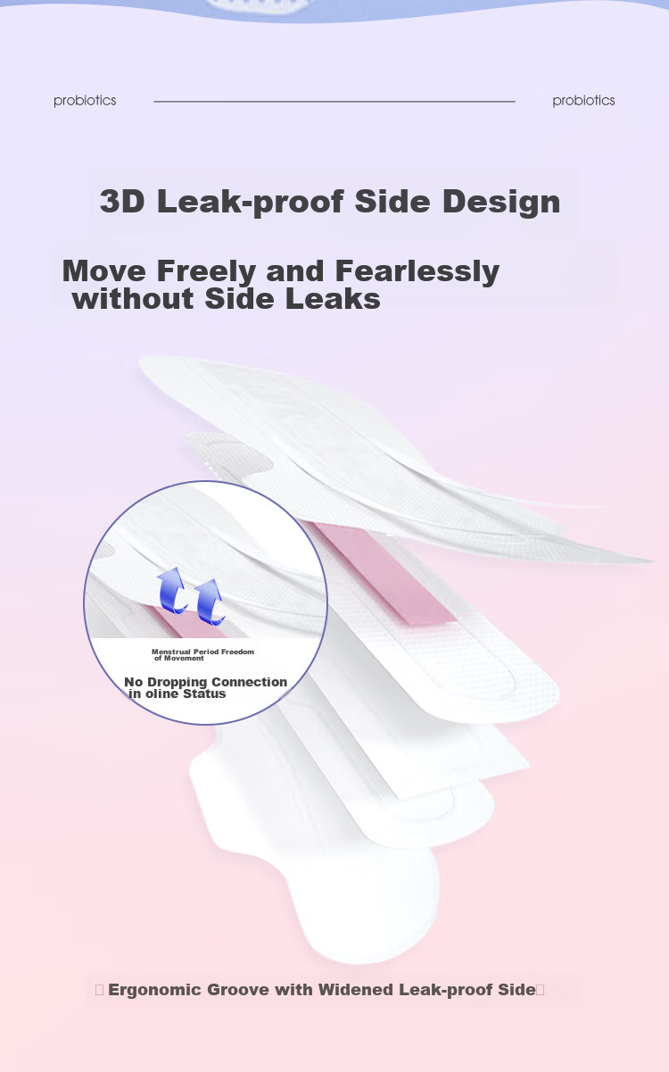 Fuyanjie Probiotic Daily Sanitary Napkins, 245mm, 6 Packs, Nighttime Sanitary Napkins, 2 Packs, Panty Liners, 20 Pieces, Includes 10 Packs of Nursing Solutio 13