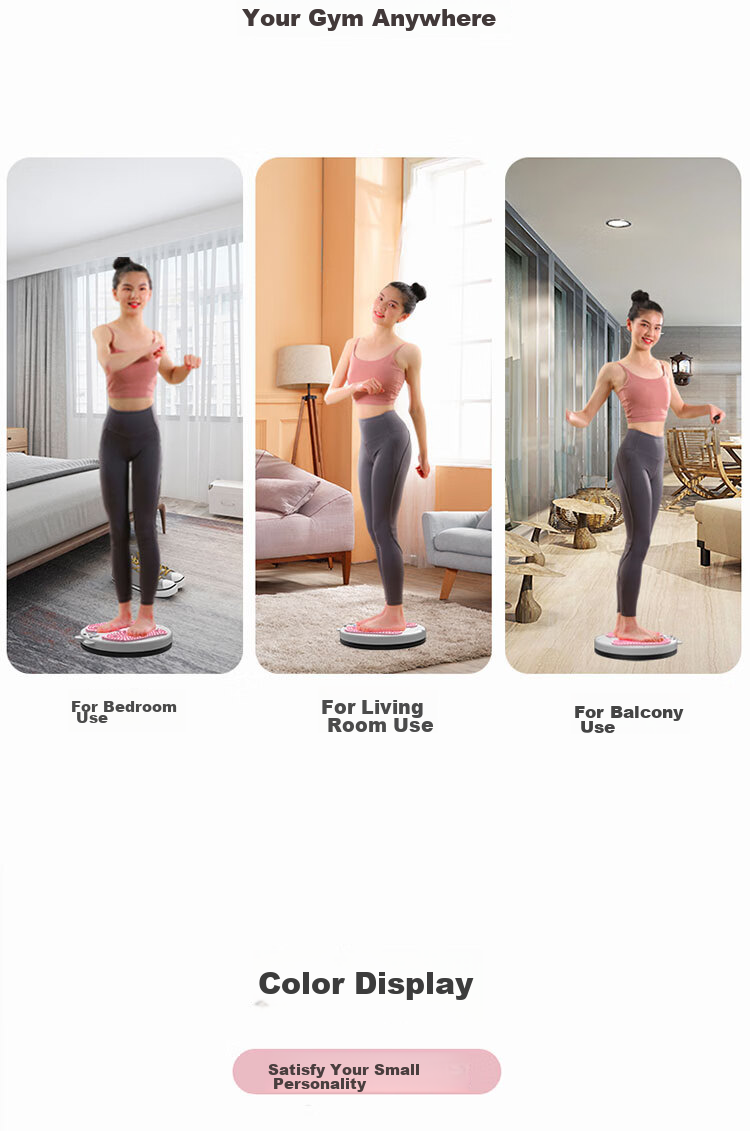 Duweike Waist Twisting Disc, Back Shaping Machine, Massage Fitness Equipment, Home Waist Shaper, Exercise Apparatus 14