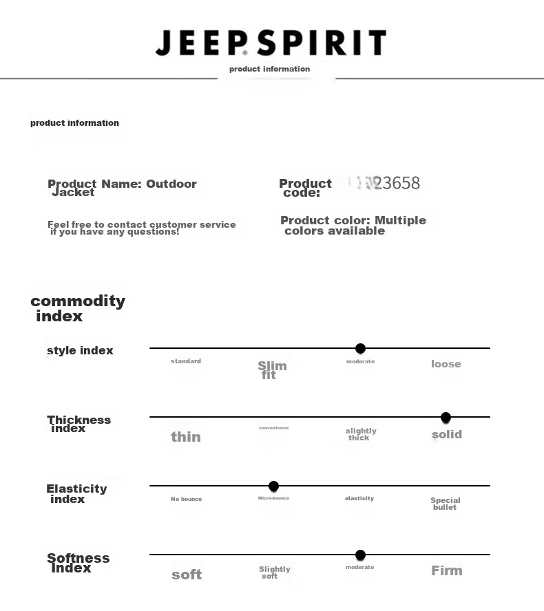 JEEP SPIRIT Windproof And Water-Resistant Single-Layer Outdoor Jacket for Men And Women, Warm Mountaineering Coat 10