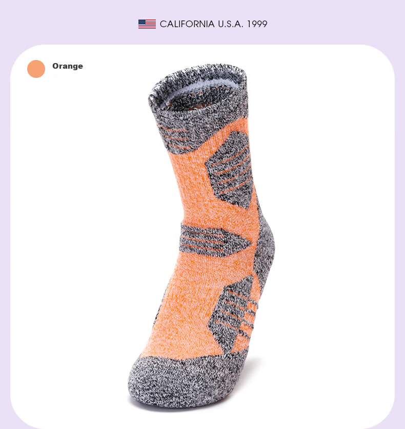 TFO Competition-Level Outdoor Socks, Durable Sports Socks, Breathable Hiking Socks, Mountaineering Socks 2202217, Women's Pink 17