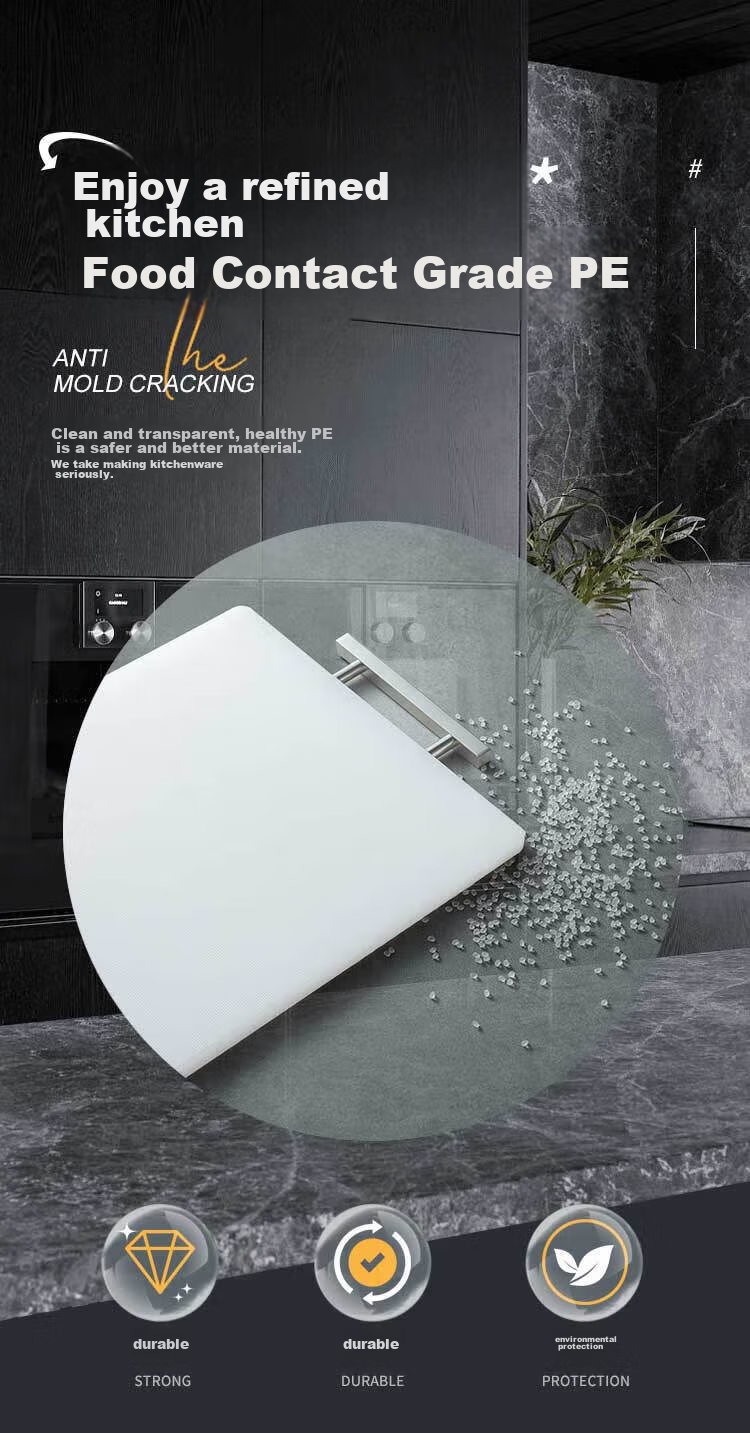 Suncha Suncha Resin Cutting Board, Antibacterial Chopping Block, Household Anti-Mold Double-Sided Raw And Cooked Separation Cutting Board, 40*28*1.3cm 5