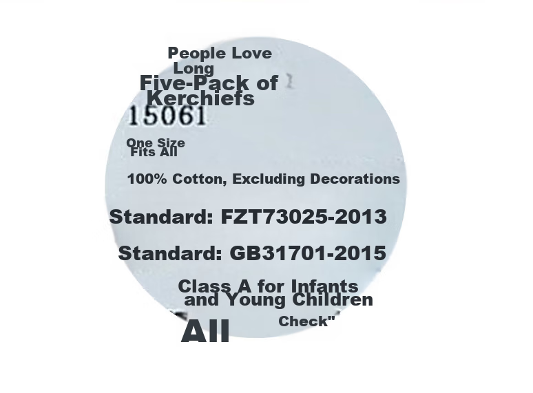 9I9 Baby Drool Bib, Pure Cotton Bib, Infant Triangle Bib, Double-Layer Button, Adjustable Bib, 5-Pack, 15062 10