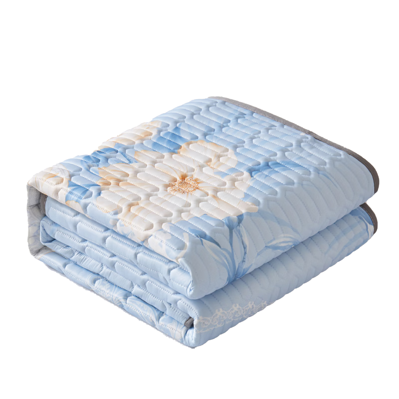 Dohia Home Textiles Cooling Latex Cooling Mat Set, Washable Non-Slip Latex Cooling Pad, Three-Piece Set, 1.5x2 Meters