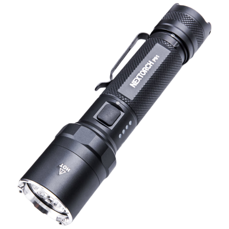 NEXTORCH P91 Tactical Duty Flashlight 5000 Lumens High Brightness Outdoor Self-Defense Emergency Rescue Search Light