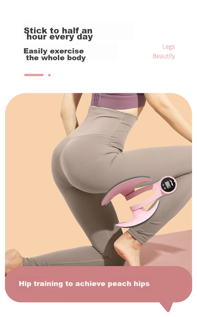 Li-Ning Leg Press Machine [Upgraded with Counter], Women's Thigh Muscle Kegel Pelvic Floor Muscle Trainer 6