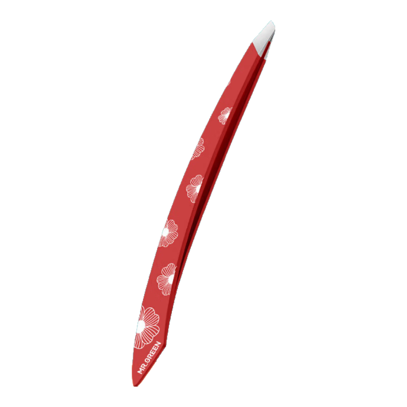MR.GREEN German Tweezers, Eyebrow Pluckers, Beard And Hair Removal Tools, Imported Stainless Steel, Mr-2193RD