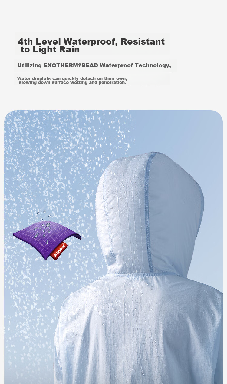 NORTHLAND Summer Outdoor Women's Cicada Wing Sunscreen Skin Jacket UPF50+ Lightweight Breathable Sun Protection Coat 4