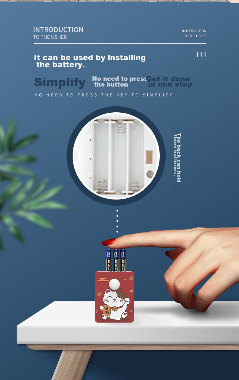 Dahong DH08 Welcome Sensor, Entrance Voice Prompt, Greeting Device for Shops, Supermarket Doorbell, Commercial Use 5