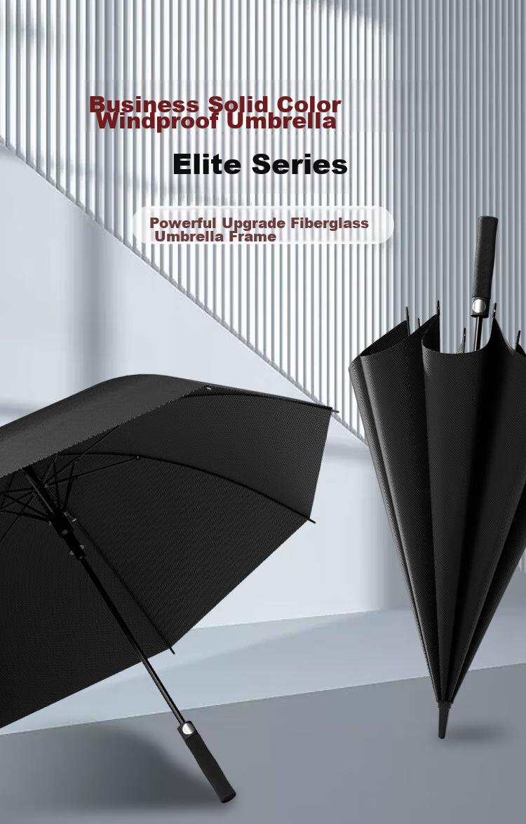 Tianwei Umbrella, 16-Rib Long Handle Umbrella, Extra Large Rain Umbrella, Semi-Automatic Portable One-Piece Seamless Reinforced Sun And Rain Dual-Use Umbrella 1