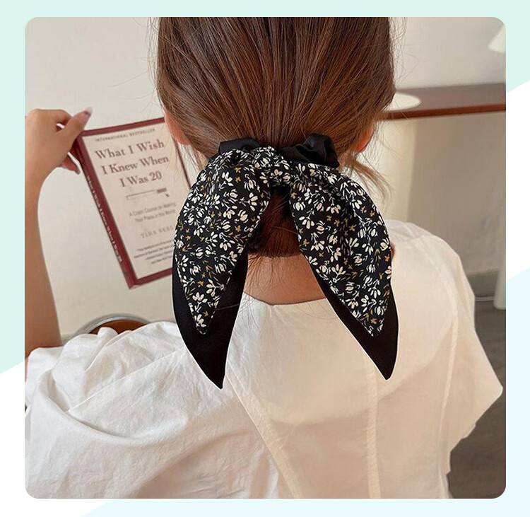 CHIMERA Hair Tie, Bow Hairband, Everyday Hair Accessory, Scarf Hairband, Hair Rope, Hair Ornament, Birthday Gift for Girls 14