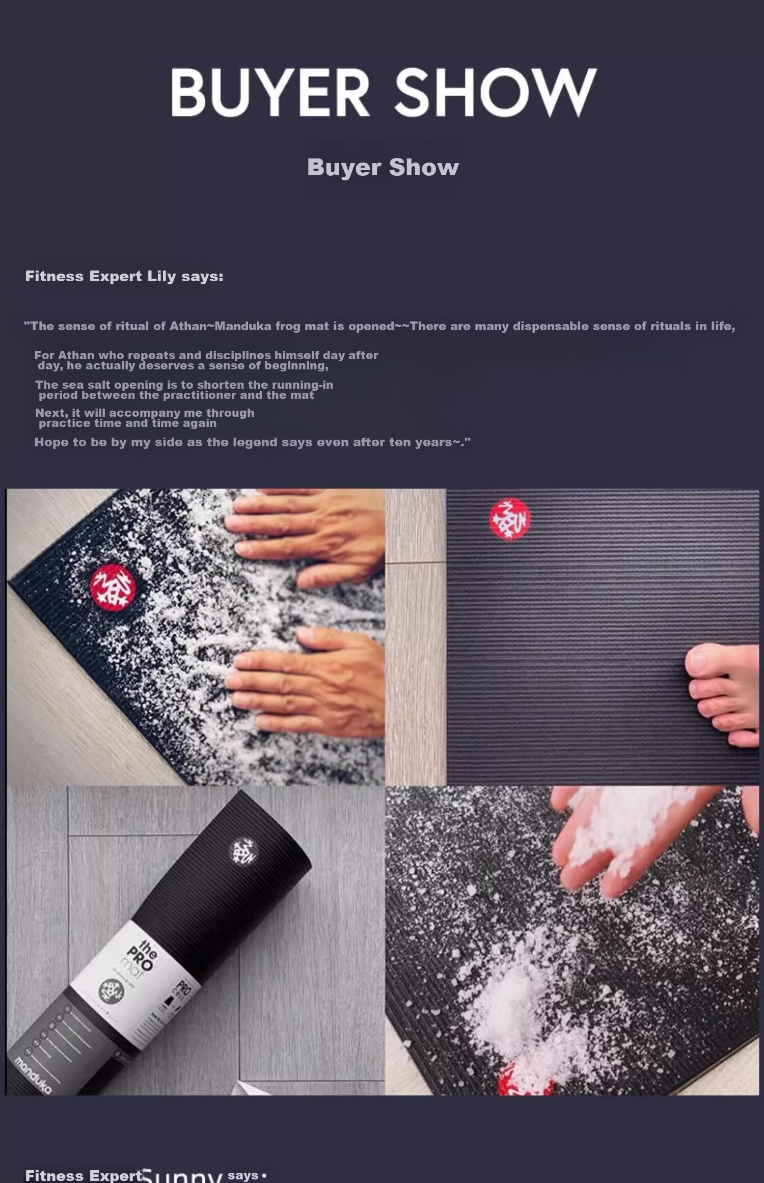Manduka Break In Himalayan Pink Salt PRO Series Salt Pack 7