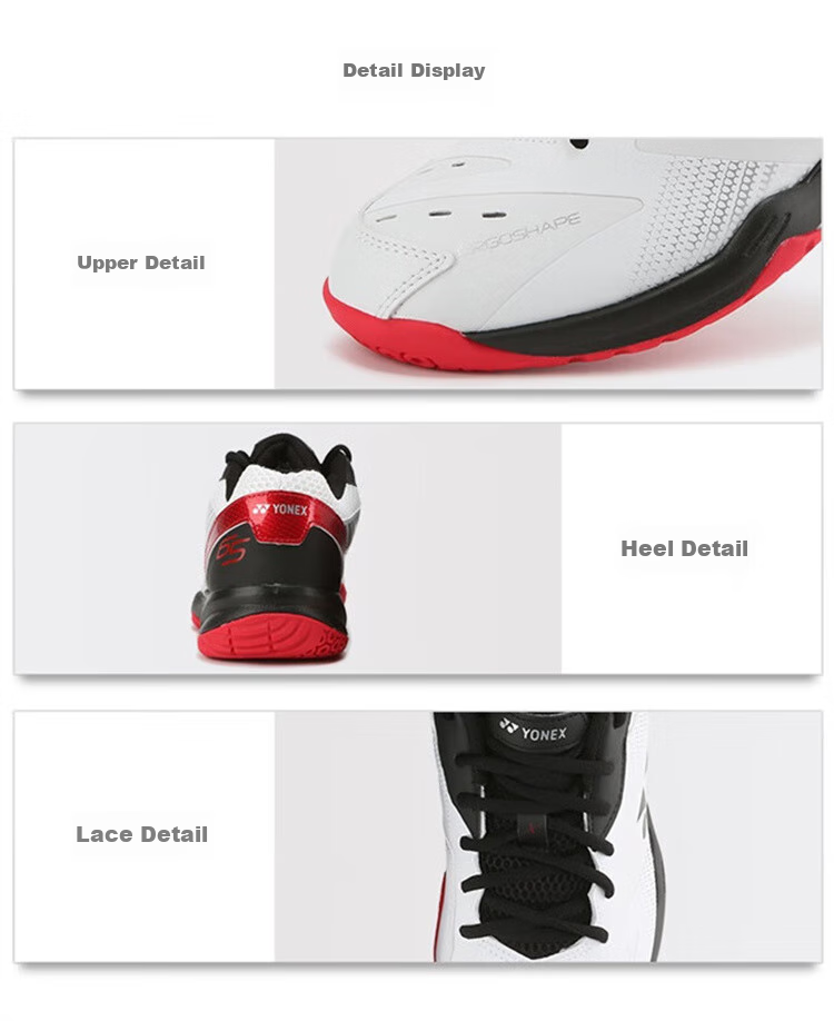 YONEX YONEX Badminton Shoes SHB65X4EX Unisex Shock Absorption Durable Sports Shoes White Size 37 5