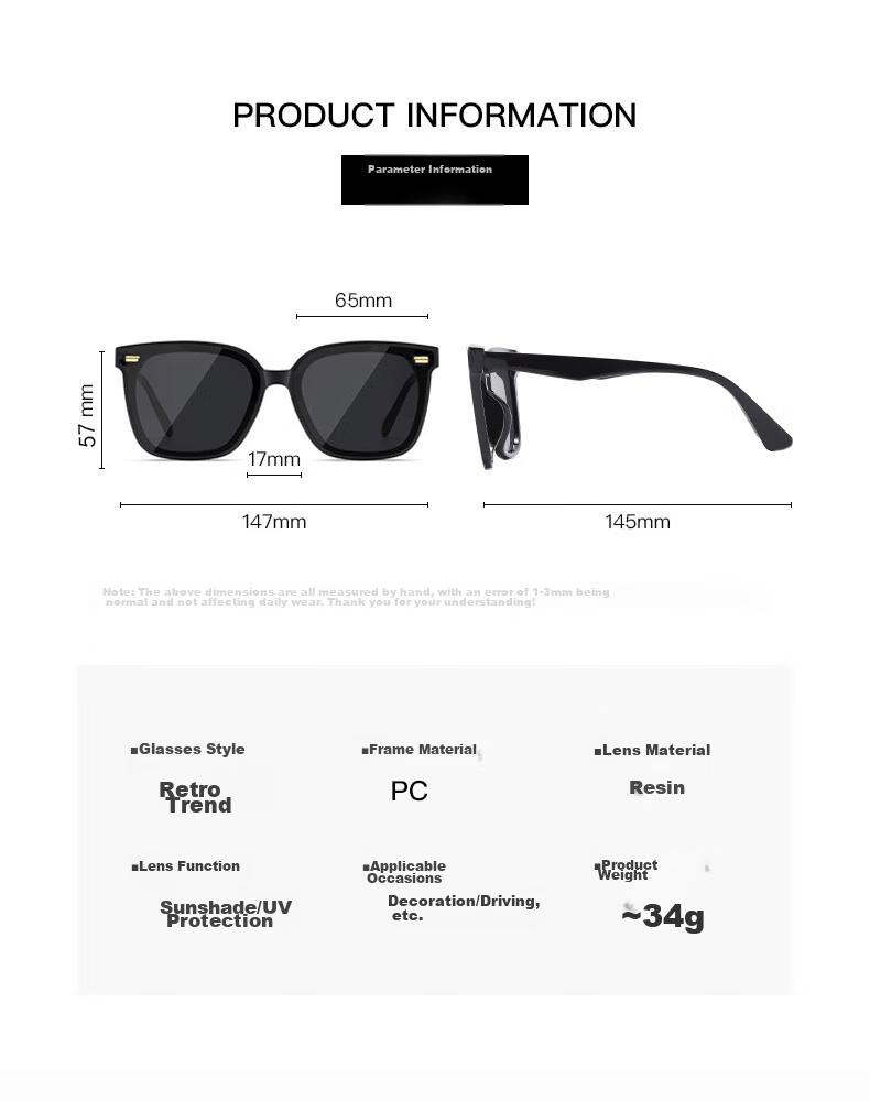 Boshide Sunglasses, UV Protection Sunglasses for Women And Men, Driving Glasses, Black 10