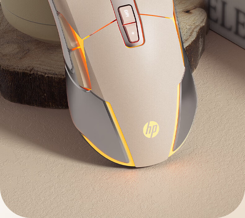 HP G260 Wired Gaming Mouse with RGB Breathing Light, E-Sports Macro Programming, Silent, for LOL And PUBG, USB Interface, Compatible with Laptops And Desktop Computers, Office And General Use, with Sound 2