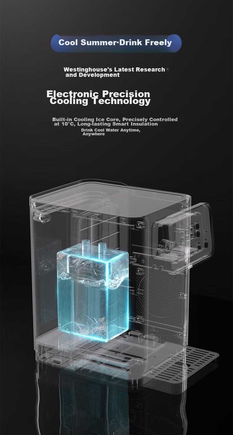 Westinghouse Instant Cooling And Heating Water Dispenser Manhattan Compact Home Water Dispenser for Milk And Boiling Water Office Living Room Desktop Tabletop Hot And Cold Water Dispenser W4S Pro 6