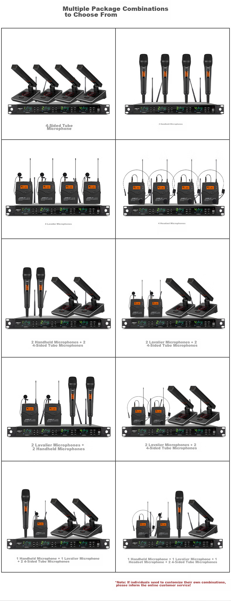 SHILE SH-26 Rechargeable One-To Conference Room Lecture Hall Microphone, Gooseneck Square Pole Wireless Microphone, Desktop Condenser Mic 4