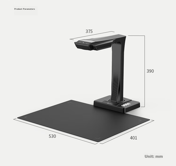 CZUR AuraPlus Side Light Anti-Reflective 20 Million Pixel Book Scanner A3/A4 Office Home Document Scanner Magazine Book High-Speed Camera Scanner 18