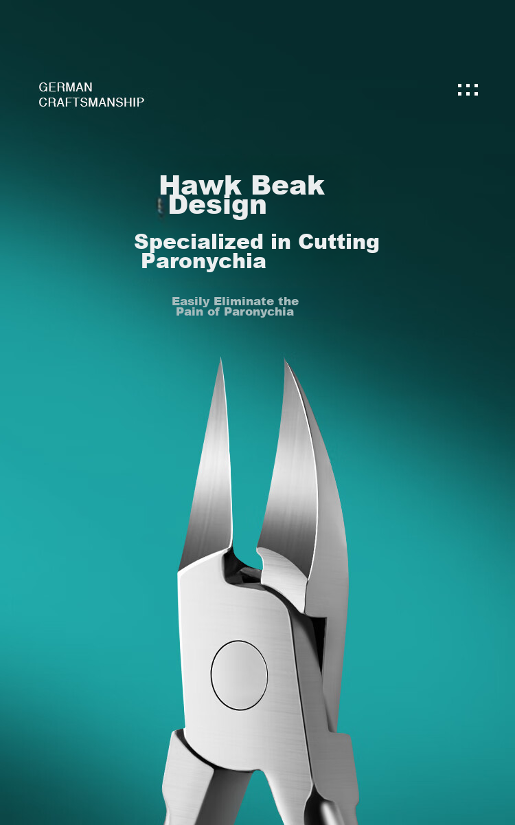 Creative Art Ingrown Toenail Specialized Nail Clipper, Eagle Beak Pliers, Nail Clippers, Ingrown Toenail Clipper, Pedicure Knife, Nail Pliers 1
