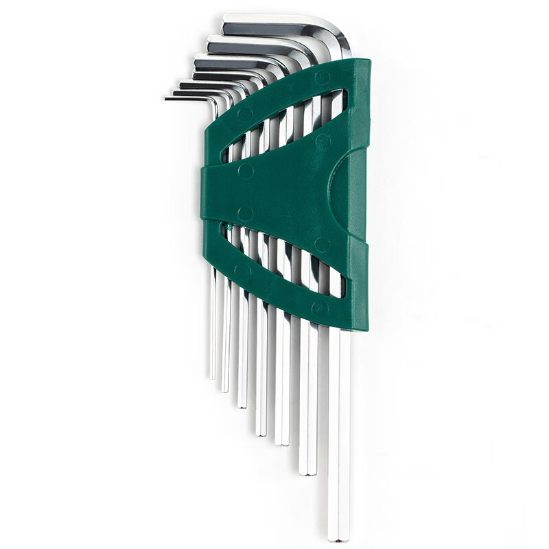SATA Tool Set, 7-Piece Extended Hex Key Set, Flat Head Hexagon 09115