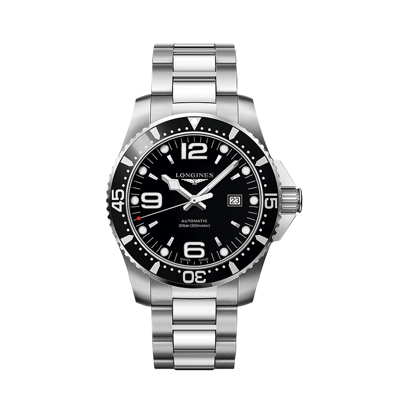 LONGINES Swiss Watch, Conquest Diving Series, Men's Steel Strap Mechanical Watch L38414566
