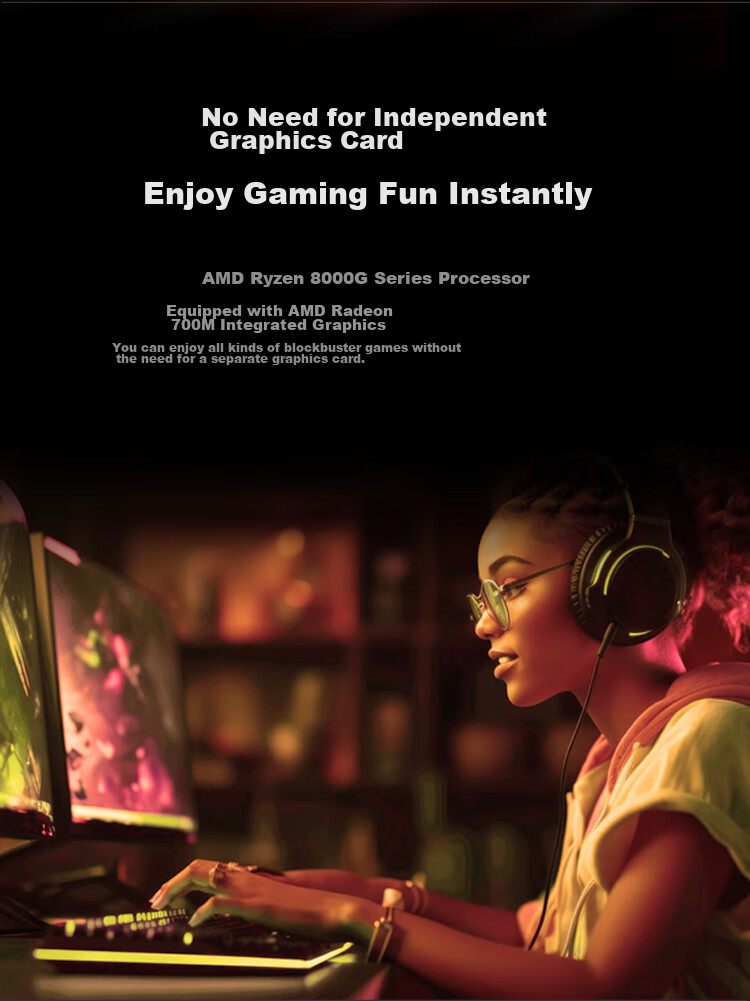 AMD Ryzen 5 8500G Processor (R5), 6 Cores 12 Threads, with Radeon Graphics Integrated, Boxed CPU for Gaming And Valorant/Parallels/CSGO 3