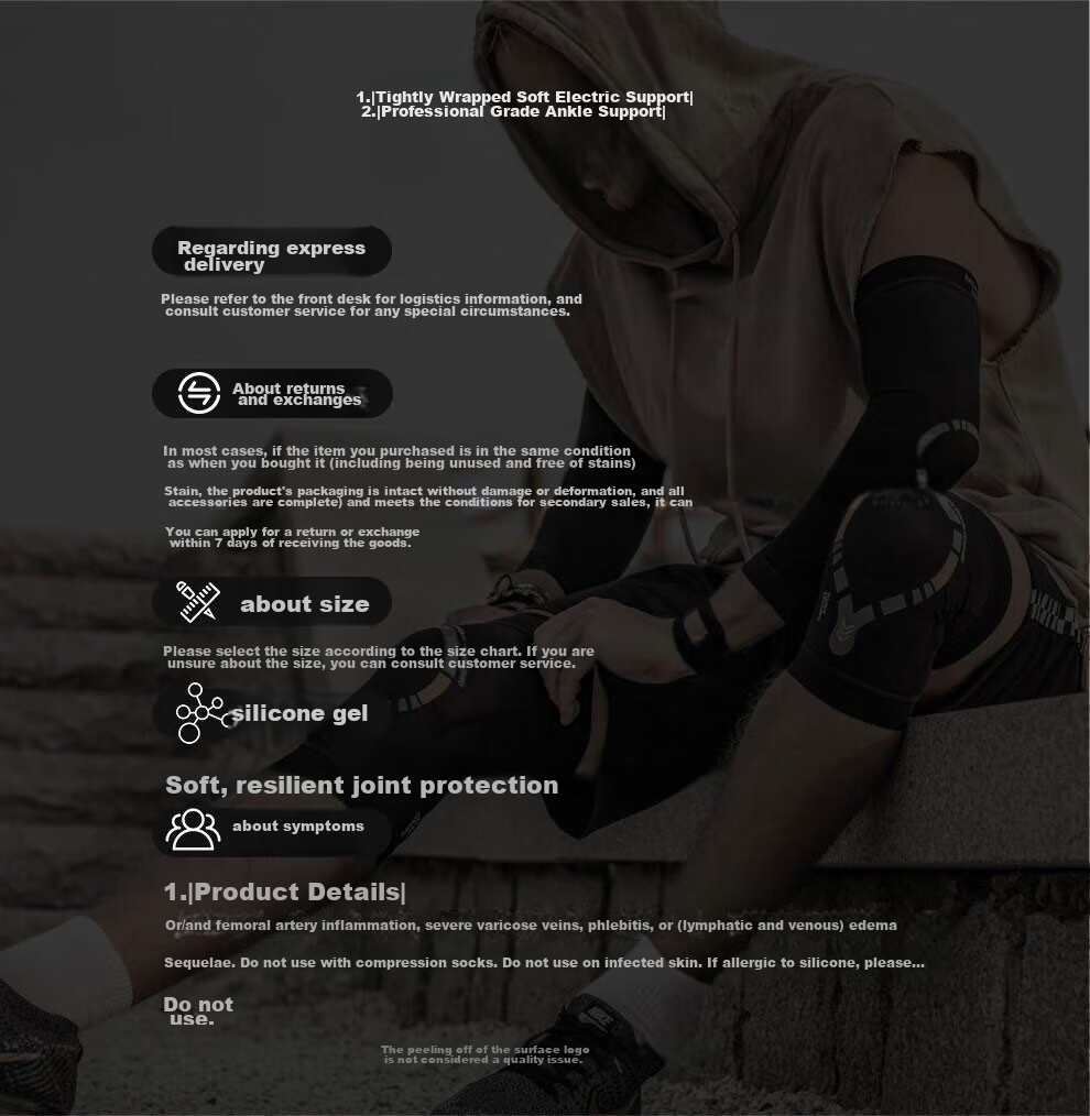 MOKO MAX Italian Professional Basketball Knee Pads, Sports Support, Meniscus Protection, Fitness Knee Joint Guard, Badminto 25