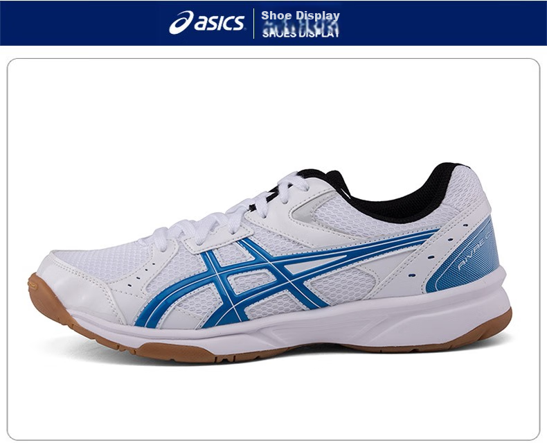 Asics Table Tennis Shoes, Badminton Shoes, Indoor Comprehensive Zhuolu Series 1053A034 1053A034-101 41.5 12