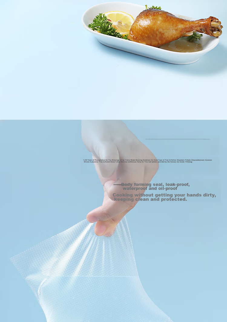 One's Member Disposable PE Gloves, Food-Grade Catering Protective Gloves, One Size Fits All, 300 Pieces 6
