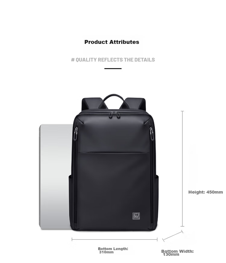 GOLF Backpack for Men, 15.6-Inch Laptop Bag, Multi-Compartment Lightweight Business Casual Travel Backpack for Students 13
