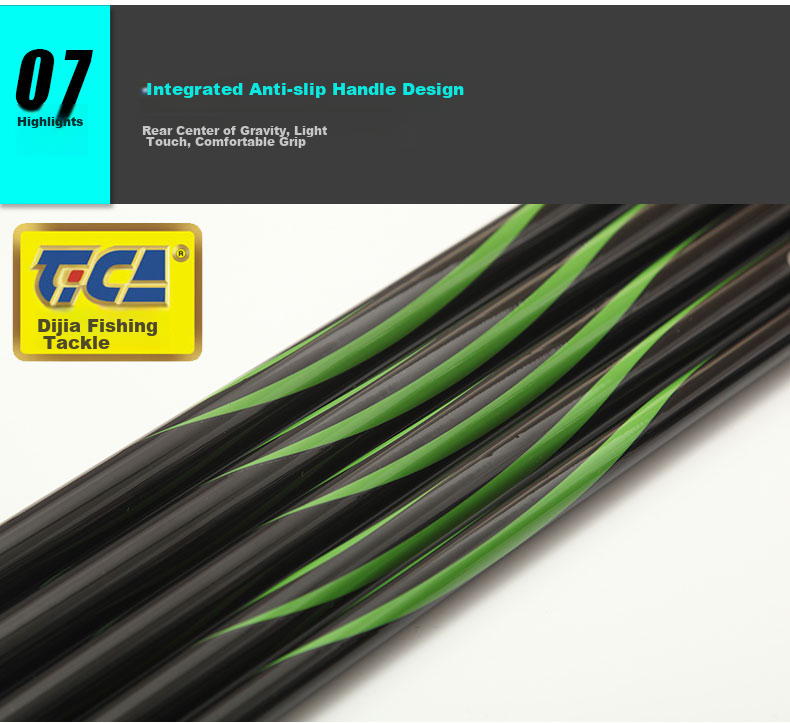 Dijia Fishing Rod, Dahuoshi Flagship Version, 3.6 Meters, 28 Sections, All-Purpose Carp Rod, Universal Pole Fishing Rod, Includes Original Rod Tip, Imported TCF Carbon Fiber 9