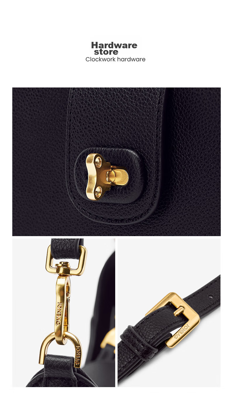 JONBAG New Moon Bag, Single Shoulder Underarm Crossbody Bag, High-End Niche Design, Versatile for Commuting, Perfect Gift for Girlfriend on May 20th 24