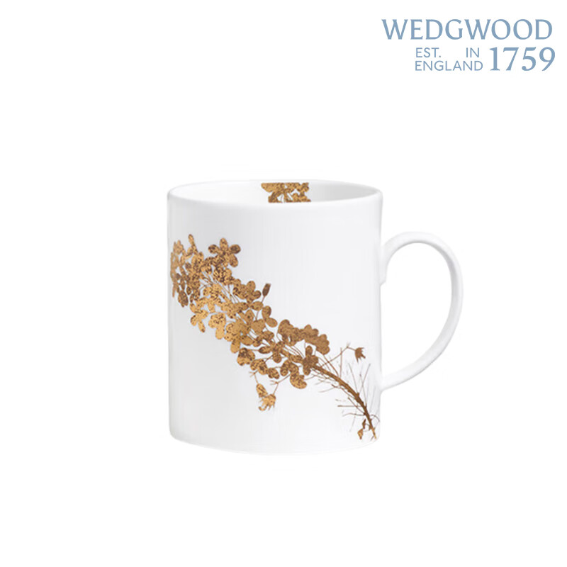 Wedgwood Mid-Autumn Festival Gift Vera Wang Golden Garden Bone China Mug, Coffee Cup, Tea Cup, Retro Water Cup