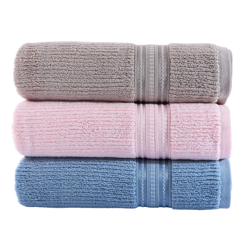 Yaguang Bath Towel, Class A Antibacterial, Combed Long-Staple Cotton, Skin-Friendly, Soft, Absorbent, Quick-Drying, Suitable for Pregnant Women And Infants, Simple Softness, Blue