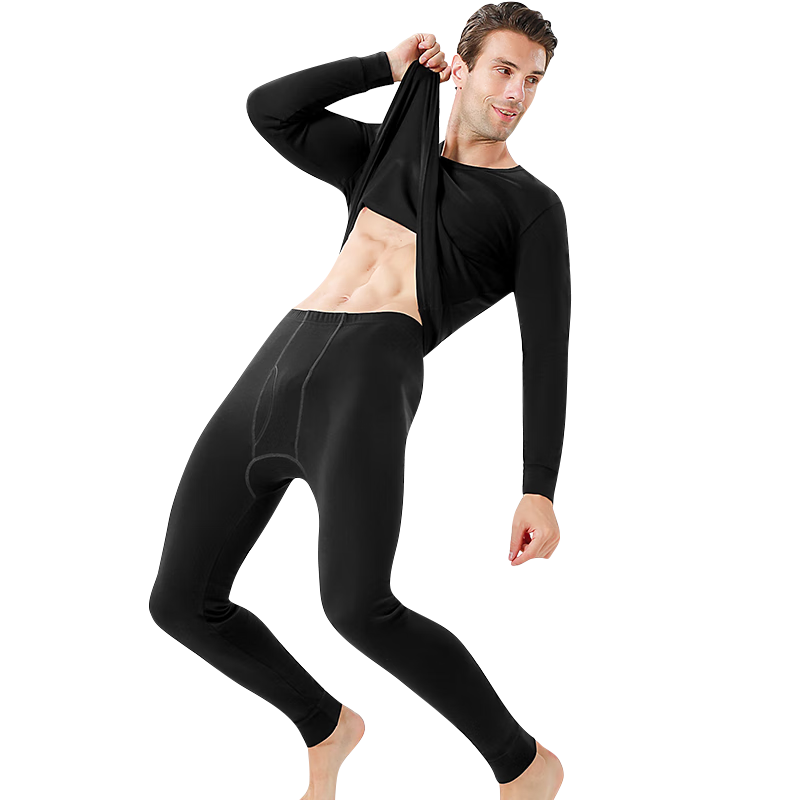 LangSha Autumn Underwear Set for Women, Pure Cotton Thin Thermal Underwear, Comfortable Base Layer for Couples, New Arrival for Fall