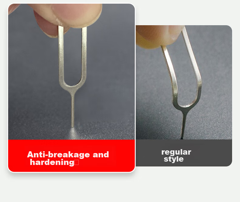 Masentek SIM Card Ejector Pins, Universal SIM Card Slot Pops for IPhone, Huawei, Vivo, Xiaomi, OPPO, Samsung, Multi-Functional, Pack of 10 5