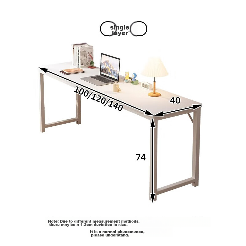 Quanpinwu Computer Desk, Long Table, Simple Writing Desk, Bedroom Study Table, Narrow Desk, Office Workstation, Bedside Small Table 10
