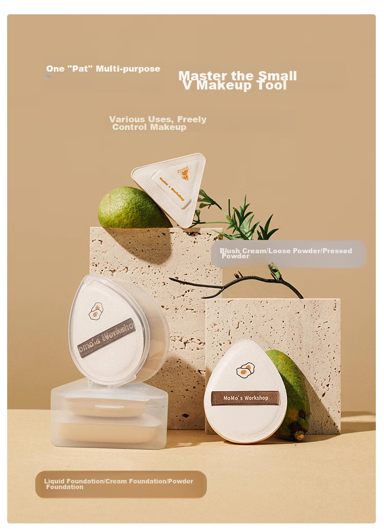 Maojiji Momo's Workshop Cotton Candy Cheese Air Powder Puff, White Water Drop Makeup, Smooth And Even, for Women's Day 6