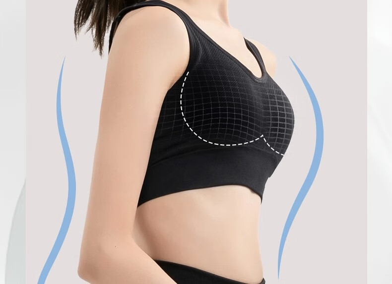LI-NING Women's Sports Bra Yoga Fitness Medium Support Quick-Dry Breathable Tank Top Running Pink M 17