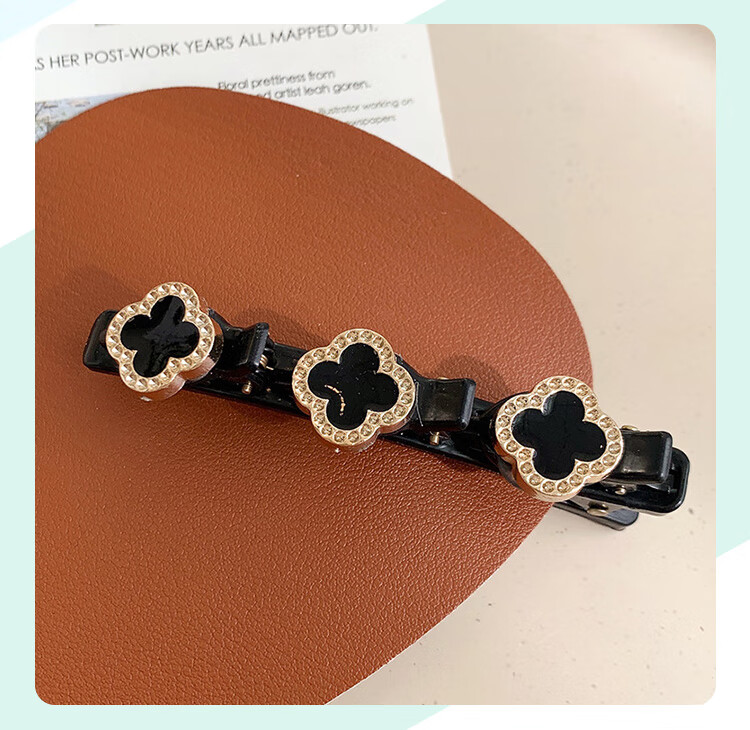 CHIMERA 2 Pieces Bangs Side Clips, Korean Internet Celebrity Barrettes, Duck Bill Clips for Women, Hairpins, Mid-Autumn Festival Gift 22