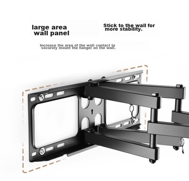 Brateck Beihu 50-100 Inch TV Wall Mount Bracket Rotatable Extendable for Xiaomi Hisense TCL Sony 60/65/70/75/85 Inch X65 15