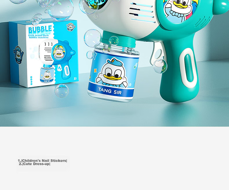 Dimanqi Children's Bubble Blowing Giraffe Handheld Push Cart Bubble Machine Fully Automatic Electric Leak-Proof Outdoor Birthday Gift 20
