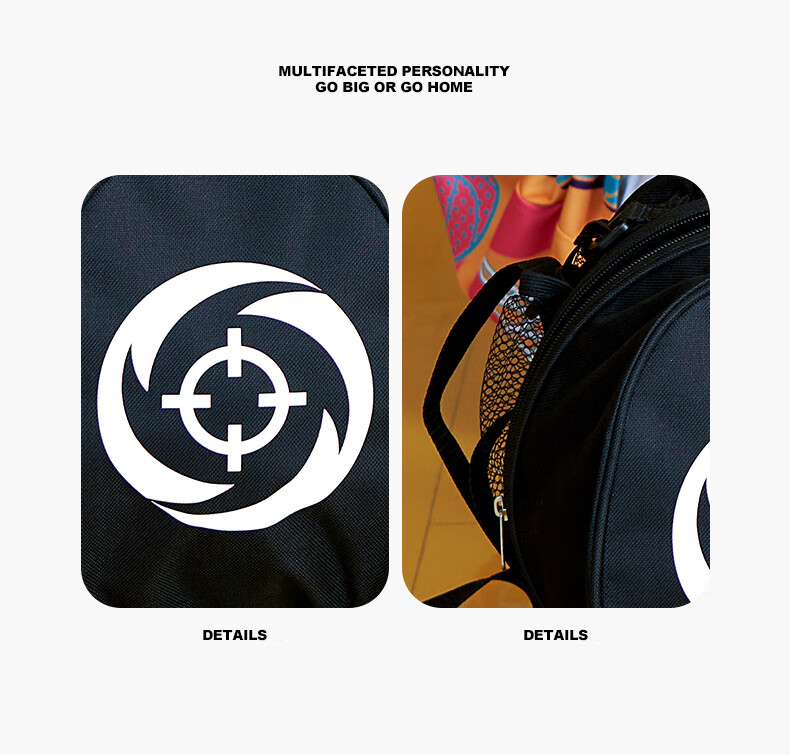 RIGORER Basketball Bag, Sports Outdoor Fashionable Compact Convenient Basketball Bag Trendy 0101 19