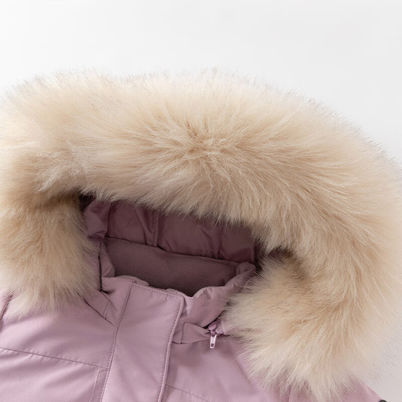 DAVE & BELLA Pompom Down Kids' Warm Winter Jacket Boys and Girls Baby Outerwear