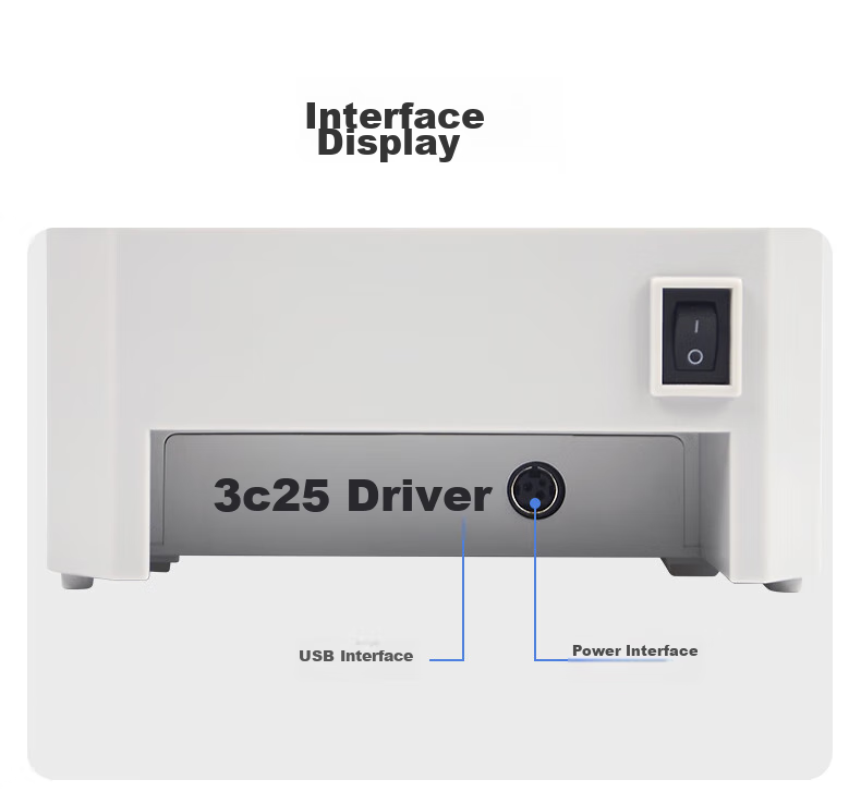 Gprinter GP-1324D Thermal Label Printer, USB Version, E-Commerce Cross-Border One-To Express Delivery Label Sticker, Clothing Retail Warehouse Logistics Office Printing Barcode Machine 9