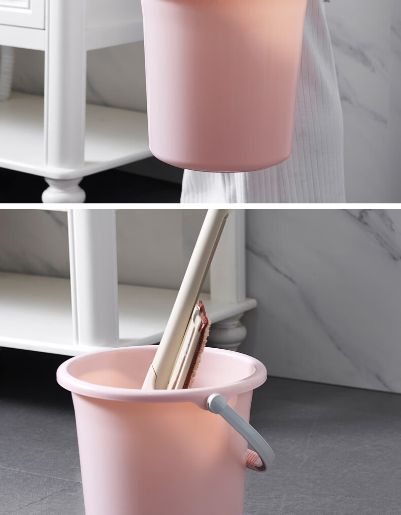 MR Face Basin Three-Piece Set Thickened Washbasin Vegetable Washing Basin Household Laundry Foot Washing Basin Student Plastic Basin Dormitory Baby Basi 8