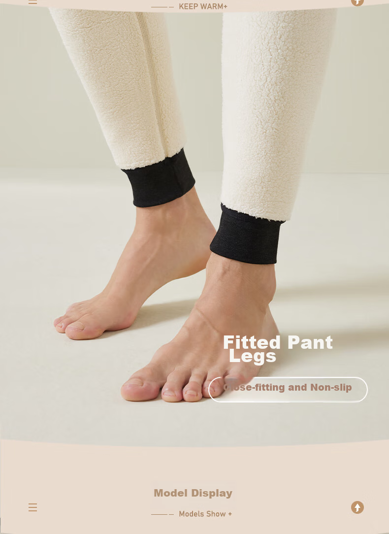YUZHAOLIN Thick Warm Pants for Men, Autumn And Winter Fleece-Lined Trousers, Thermal Underwear, Extra-Thick Lambswool Base Layer Pants, Men's Cotton Pants 10