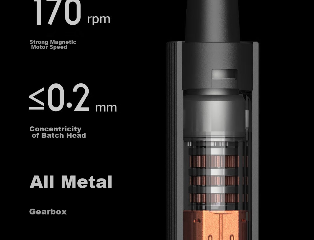 MIJIA Xiaomi Electric Precision Screwdriver, Multi-Functional Household Tool for Phone And Laptop Repair 8