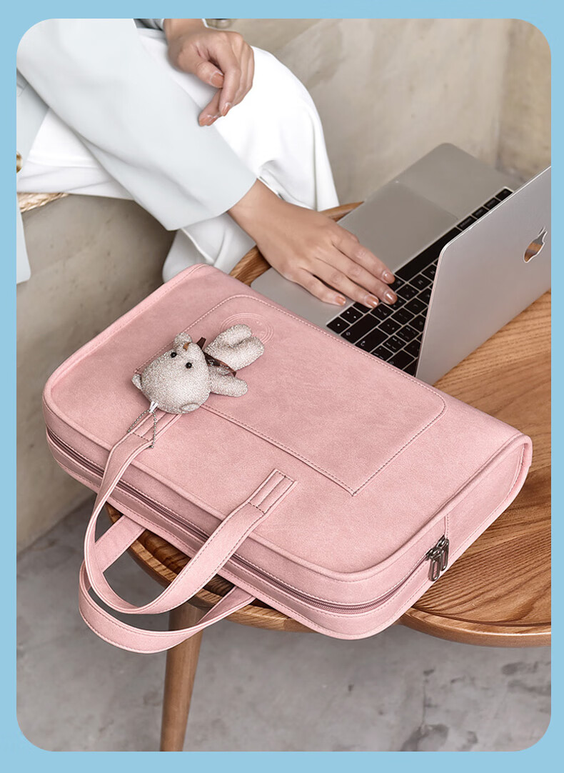 BRINCH Laptop Bag Handheld 13/14 Inch Notebook Computer Bag for Women, Suitable for Apple Xiaomi Huawei Business Handbag 12