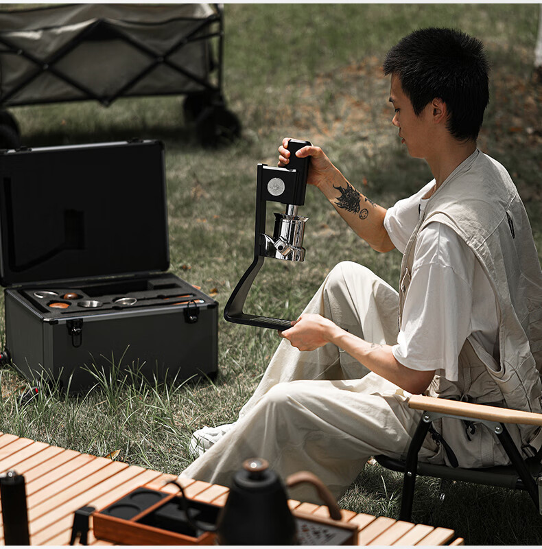 MHW-3BOMBER Portable Coffee Machine Sonic S7 Italian Espresso Manual Pressure Outdoor Kit [New Year Gift] 39